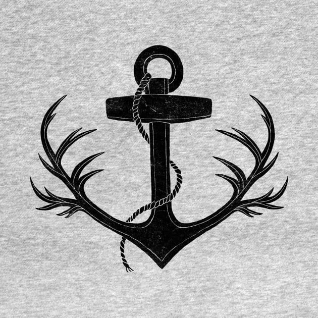 Antlered Anchor by Terry Fan